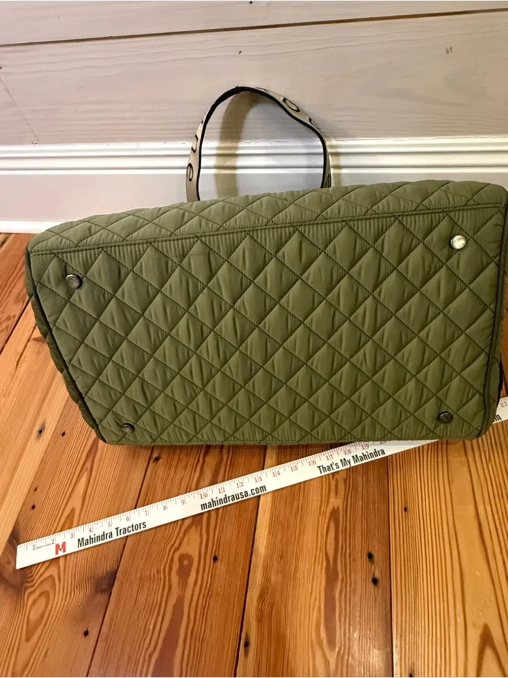 Maxbone Quilted Dog Sport Carrier Bag Olive Green EUC Airline Approved